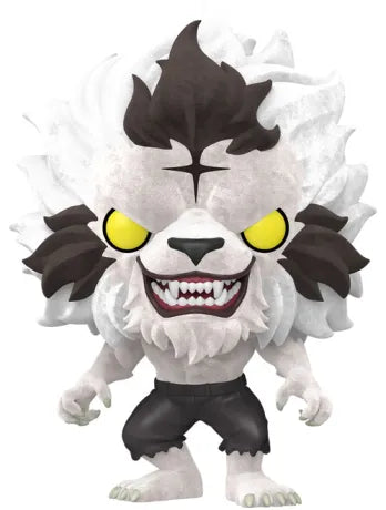 🐯⚪ Funko Pop! N°2273 – Baek Yoonho (Silver Mane) (Baek Yoonho – Crinière argentée) – Flocked Chase (Chase floquée) – Exclusive – Solo Leveling ⚪🐯