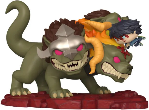 🔥🐺 Funko Pop! Deluxe N°2272 – Sung Jinwoo vs. Cerberus – Solo Leveling 🐺🔥