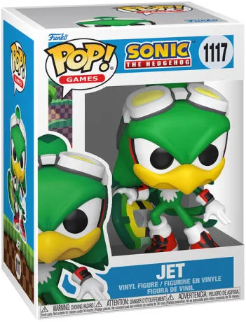 🦅💨 Funko Pop! Games N°1117 – Jet the Hawk (Jet le Faucon) – Sonic the Hedgehog 💨🦅