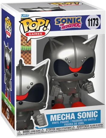🤖⚡ Funko Pop! Games N°1173 – Mecha Sonic – Sonic the Hedgehog ⚡🤖