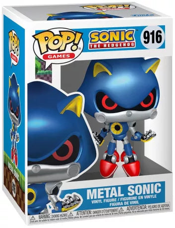 🦔⚙️ Funko Pop! Games N°916 – Metal Sonic – Sonic the Hedgehog ⚙️🦔
