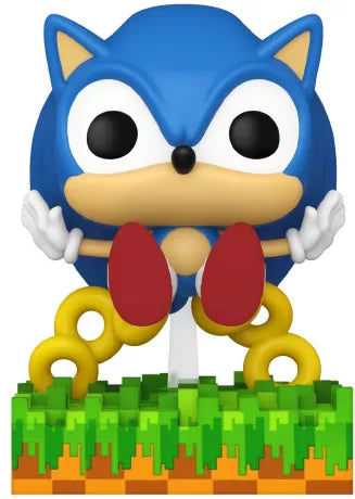 🌀💙 Funko Pop! Sonic N°918 – Ring Scatter Sonic – Sonic The Hedgehog - funko Exclusive  ⚡️💫⚡✨