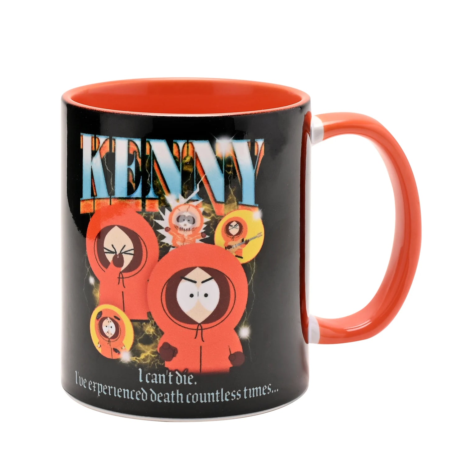 🧡💀 SOUTH PARK – Kenny – I Can't Die – Mug intérieur coloré 💀🧡