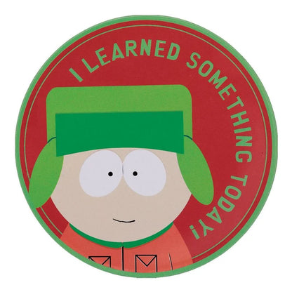 🍻🏔️ South Park – Cartman, Stan, Kyle & Kenny – Lot de 4 sous-verres en métal 🏔️🍻
