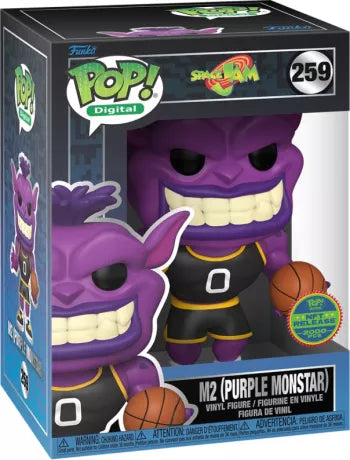 🏀👾 Funko Pop! Digital N°259 – M2 Purple Monstar (Monstar violet M2 / Bupkus) – Legendary Limited Edition 2 000 pièces – Space Jam 👾🏀
