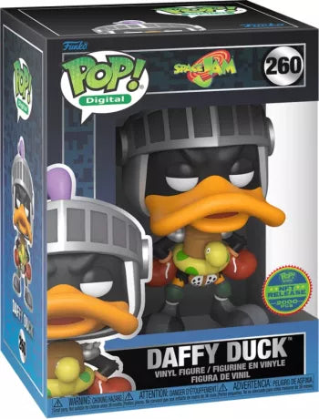 🏀🦆 Funko Pop! Digital N°260 – Daffy Duck – Legendary Limited Edition 2 000 pièces – Space Jam 🦆🏀