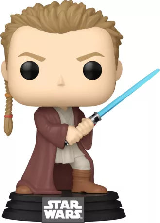 ⚔️🌌 Funko Pop! Star Wars N°699 – Obi-Wan Kenobi (Obi-Wan Kenobi) – Star Wars: Episode I – The Phantom Menace (La Menace Fantôme) 🌌⚔️