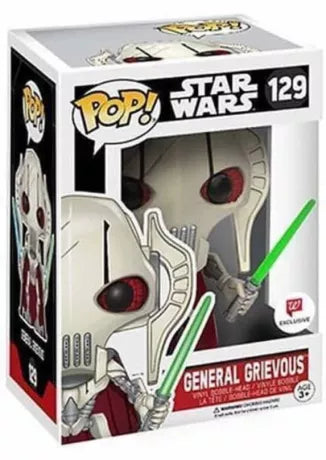 💀⚔️ Funko Pop! Star Wars N°129 – General Grievous  – Walgreens Exclusive ⚔️💀