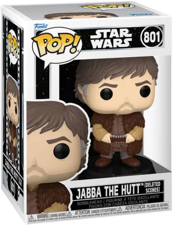 Funko Pop! Star Wars – Jabba the Hutt (Deleted Scenes) N°801. Version humaine issue des scènes coupées d’A New Hope.