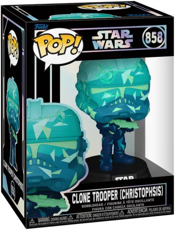 💎🔫 Funko Pop! Star Wars N°858 – Clone Trooper (Christophsis) – Star Wars: The Clone Wars 🔫💎