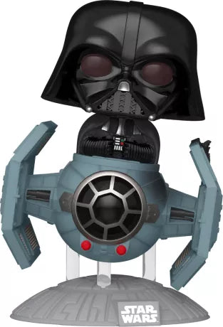 🌌🚀 Funko Pop! Deluxe N°742 – Darth Vader with TIE Advanced x1 Starfighter (Dark Vador avec le chasseur TIE Advanced x1) – Star Wars 🚀🌌