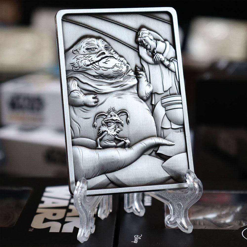 🌌🐌 Star Wars – Jabba the Hutt – lingot en métal collector édition limitée 🐌🌌