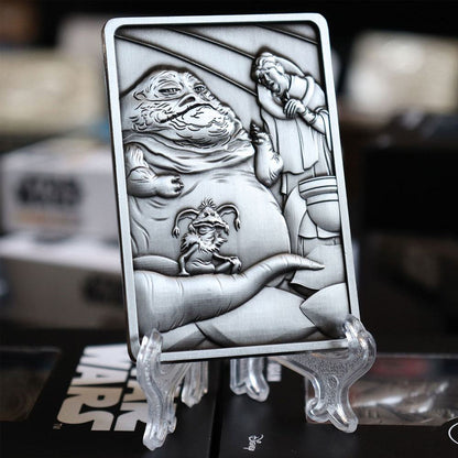 🌌🐌 Star Wars – Jabba the Hutt – lingot en métal collector édition limitée 🐌🌌
