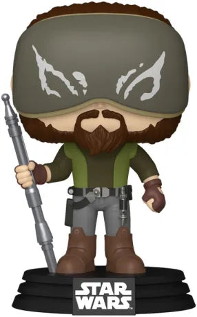 Funko Pop! Star Wars Rebels – Kanan Jarrus (N°809), apparence saison 3 avec masque Loth-Wolf.