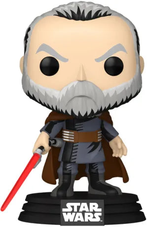 🔴⚔️ Funko Pop! Star Wars N°833 – Count Dooku (Comte Dooku) – Star Wars (Retro Series) ⚔️🔴