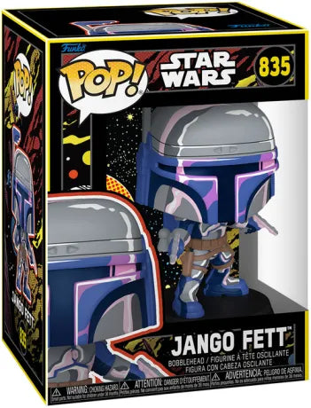 🔫🛡️ Funko Pop! Star Wars N°835 – Jango Fett – Star Wars (Retro Series) 🛡️🔫
