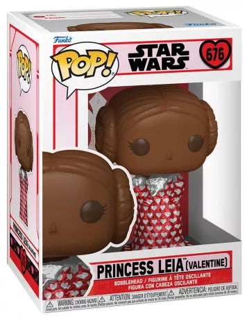 ❤️👑 Funko Pop! Star Wars N°676 – Princess Leia (Valentine) – Star Wars ❤️👑