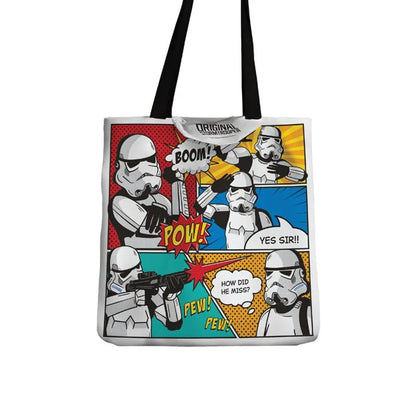 🌌💥 Star Wars – Stormtrooper Comics – Tote Bag pliable 44 × 42 cm 💥🌌