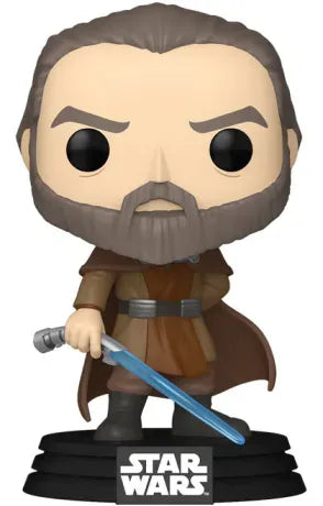 Funko Pop! Star Wars – Dooku (N°810). Version Tales of the Empire avec sabre laser bleu.