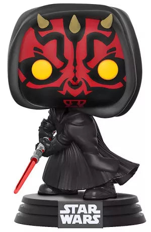 🔴⚔️ Funko Pop! Star Wars N°299 – Darth Maul – Star Wars (Sticker Galactic Convention 2019 Exclusive) ⚔️🔴
