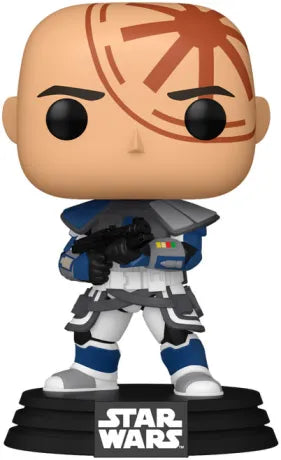 Funko Pop! Star Wars: The Clone Wars – ARC Trooper Jesse (N°807). Figurine détaillée avec tatouage frontal et armure ARC Phase II.