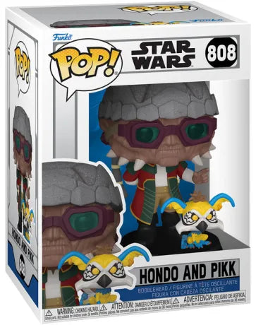 🏴‍☠️🐒 Funko Pop! N°808 – Hondo and Pikk (Hondo et Pikk) – Star Wars: The Clone Wars 🐒🏴‍☠️