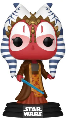 💙⚔️ Funko Pop! Star Wars N°853 – Shaak Ti – Star Wars: The Clone Wars – Glow in the Dark ⚔️💙