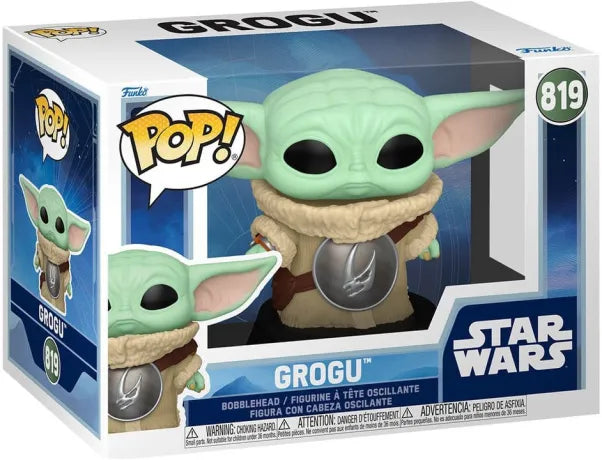 👶🛸 Funko Pop! Star Wars N°819 – Grogu – Star Wars: The Mandalorian 🛸👶