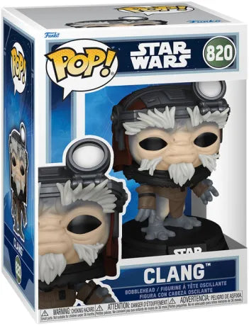 🛠️👽 Funko Pop! Star Wars N°820 – Clang – The Mandalorian & Grogu 👽🛠️