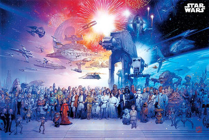 🌌⚔️ Star Wars – Universe – Maxi poster 91 x 61 cm ⚔️🌌