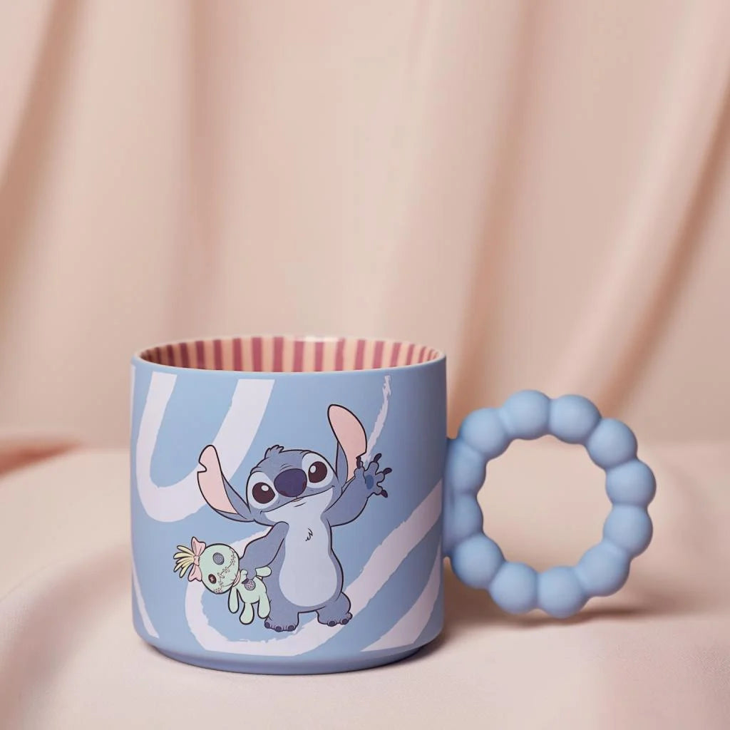 💙👽 Disney – Lilo & Stitch – Mug Coloré Premium – Stitch – 300 ml 👽💙