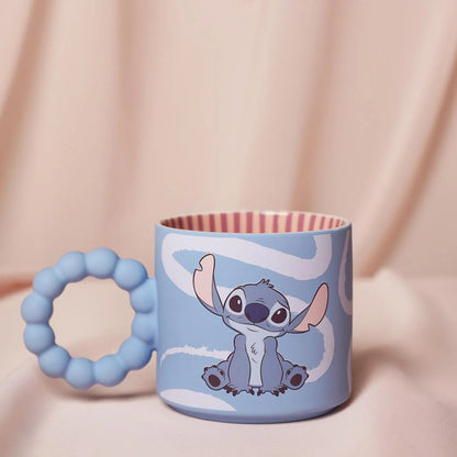 💙👽 Disney – Lilo & Stitch – Mug Coloré Premium – Stitch – 300 ml 👽💙