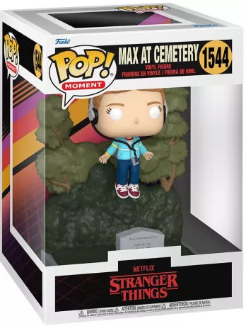 🎧🕰️ Funko Pop! Moments N°1544 – Max at Cemetery (Max au cimetière) – Stranger Things 🕰️🎧