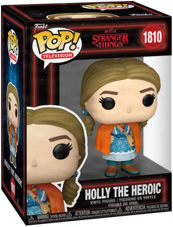 🧡🦸‍♀️ Funko Pop! Television N°1810 – Holly the Heroic (Holly l’Héroïque) – Stranger Things (Saison 5) 🦸‍♀️🧡
