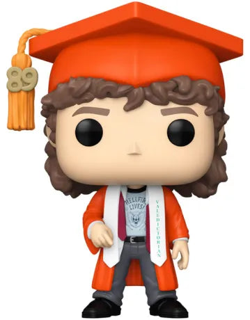🎓🔥 Funko Pop! Television N°1887 – Dustin Henderson (Remise des diplômes) – Stranger Things 🔥🎓
