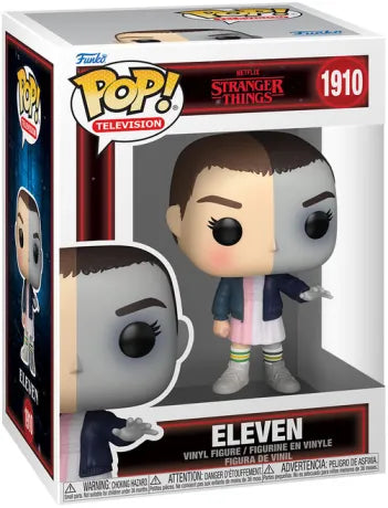 🧇🔀 Funko Pop! Television N°1910 – Eleven (Split) – Stranger Things 🔀🧇