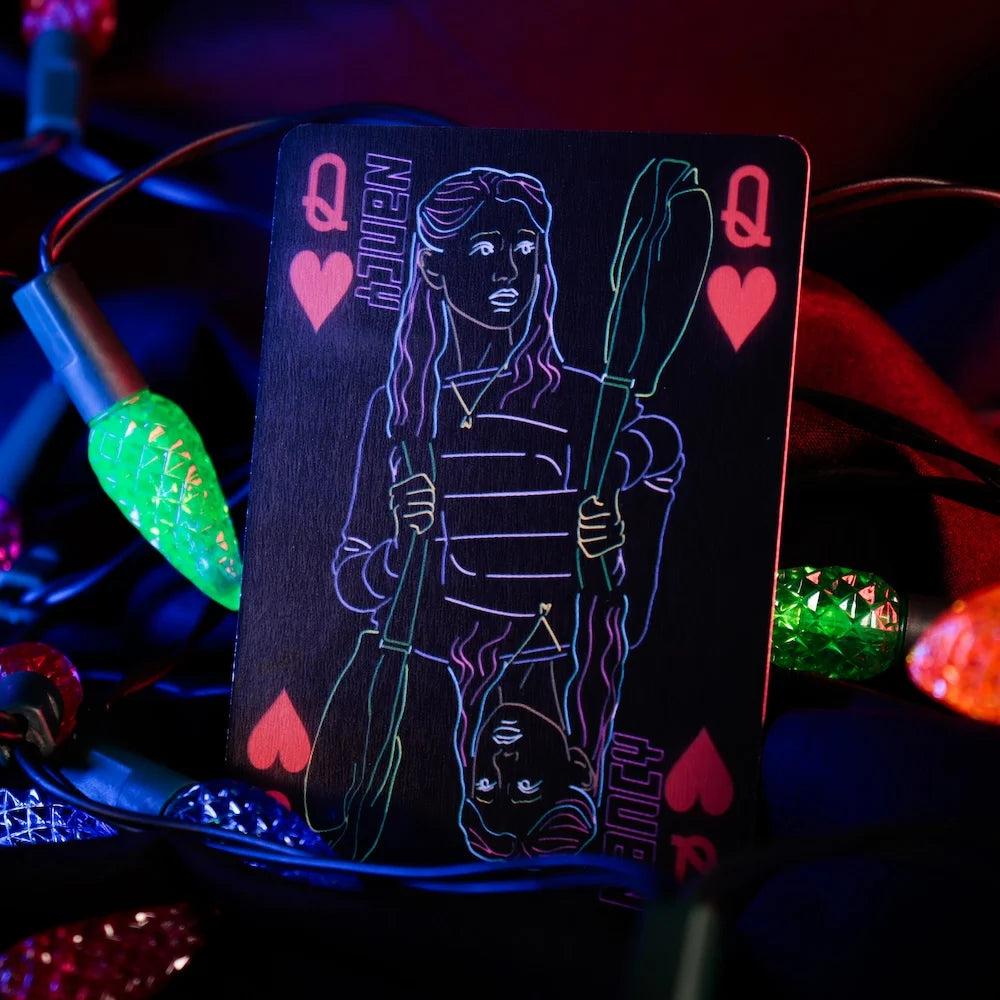 🃏🔴 Stranger Things – Jeu de cartes à jouer – 52 cartes + 2 jokers 🔴🃏