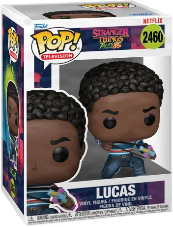 🎯❄️ Funko Pop! Television N°2460 – Lucas – Stranger Things: Tales From ’85 (Stranger Things : Chroniques de 1985) ❄️🎯