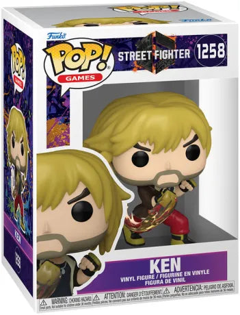 🔥🐉 Funko Pop! Games N°1258 – Ken – Street Fighter 🐉🔥