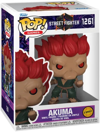 🔥👹 Funko Pop! Games N°1261 – Akuma [Chase] – Street Fighter 👹🔥