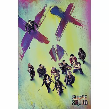 🃏💥 Suicide Squad – Face – Maxi Poster 91 x 61 cm 💣🖤