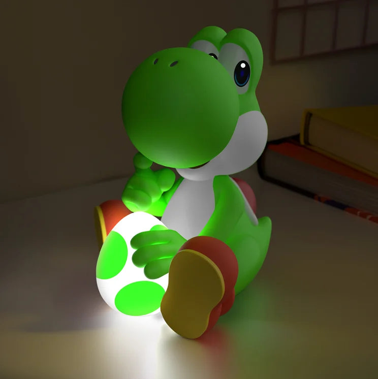 🍄💡 Super Mario – Yoshi – Lampe décorative – 15 cm 💡🍄