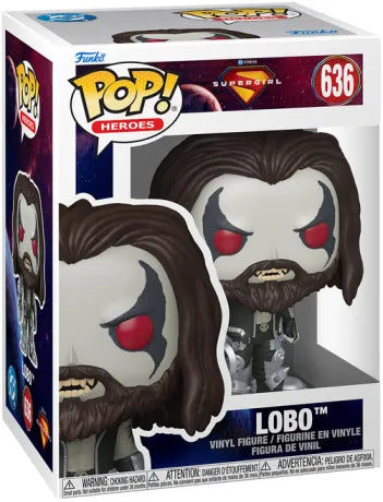 💀⛓️ Funko Pop! Heroes N°636 – Lobo – Supergirl ⛓️💀