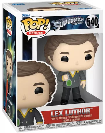 🧠💼 Funko Pop! Movies N°540 – Lex Luthor – Superman: The Movie (Superman, le film – 1978) 💼🧠