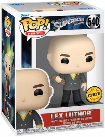 🧠💥 Funko Pop! Heroes N°540 – Lex Luthor  – Superman: The Movie (Superman, le film – 1978) [Chase] 💥🧠