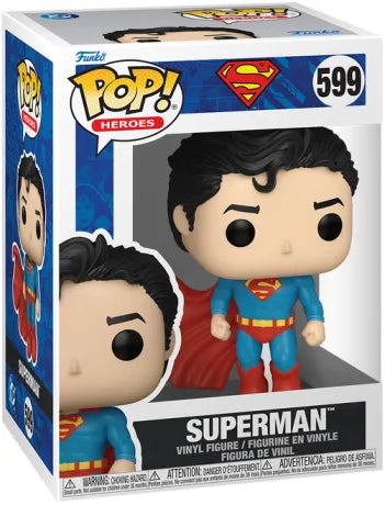 🦸‍♂️💙 Funko Pop! Heroes N°599 – Superman – DC Comics 💙🦸‍♂️