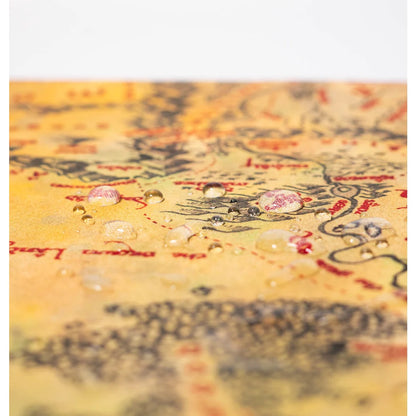 🗺️💍 Tapis de Bureau XL – Terre du Milieu – Le Seigneur des Anneaux 🧙‍♂️⚔️