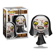 "Funko Pop! The Nun II – The Nun (1710). L'esprit démoniaque Valak sous forme de nonne terrifiante, avec des détails horrifiques et un regard glaçant. Une figurine essentielle pour les amateurs de films d'horreur et de l'univers Conjuring !"

