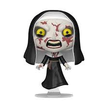 "Funko Pop! The Nun II – The Nun (1710). L'esprit démoniaque Valak sous forme de nonne terrifiante, avec des détails horrifiques et un regard glaçant. Une figurine essentielle pour les amateurs de films d'horreur et de l'univers Conjuring !"

