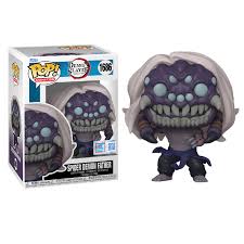 "Funko Pop! Demon Slayer – Spider Demon Father (1686). Représentation terrifiante du Spider Demon Father avec ses multiples yeux et son apparence monstrueuse. Une pièce essentielle pour les collectionneurs et fans de l'univers Demon Slayer !"

